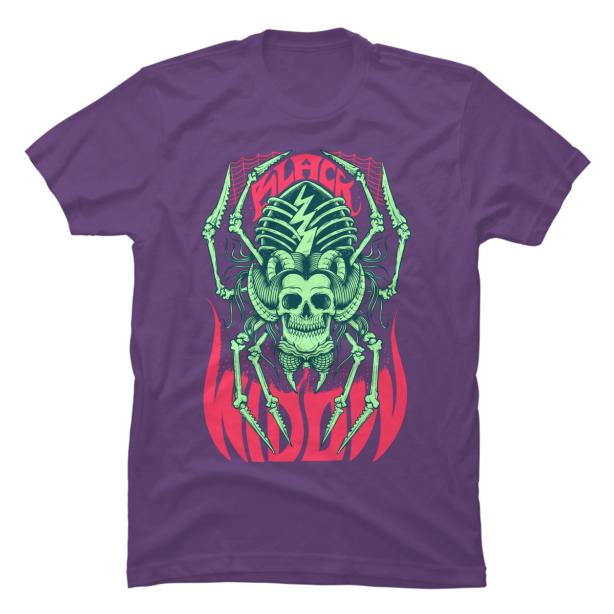 black widow spider shirt